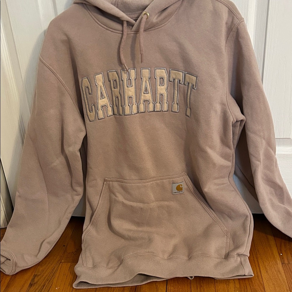 Carhartt Tan Pullover Hoodie